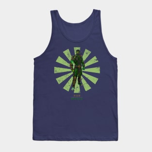 Reptile Retro Japanese Mortal Kombat Tank Top